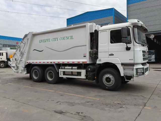 SHACMAN 6×4 23 cubic meter compressed garbage truck