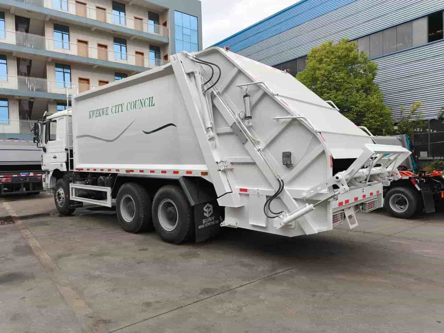 SHACMAN 6×4 23 cubic meter compressed garbage truck