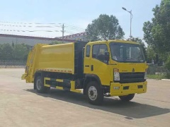Sinotruk Howo light truck compressed garbage truck