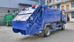 Sinotruk Howo 4x4 Drive 8 Cubic Meter Compactor Garbage Truck