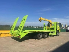 Jiefang Lift-type Flatbed Truck Crane