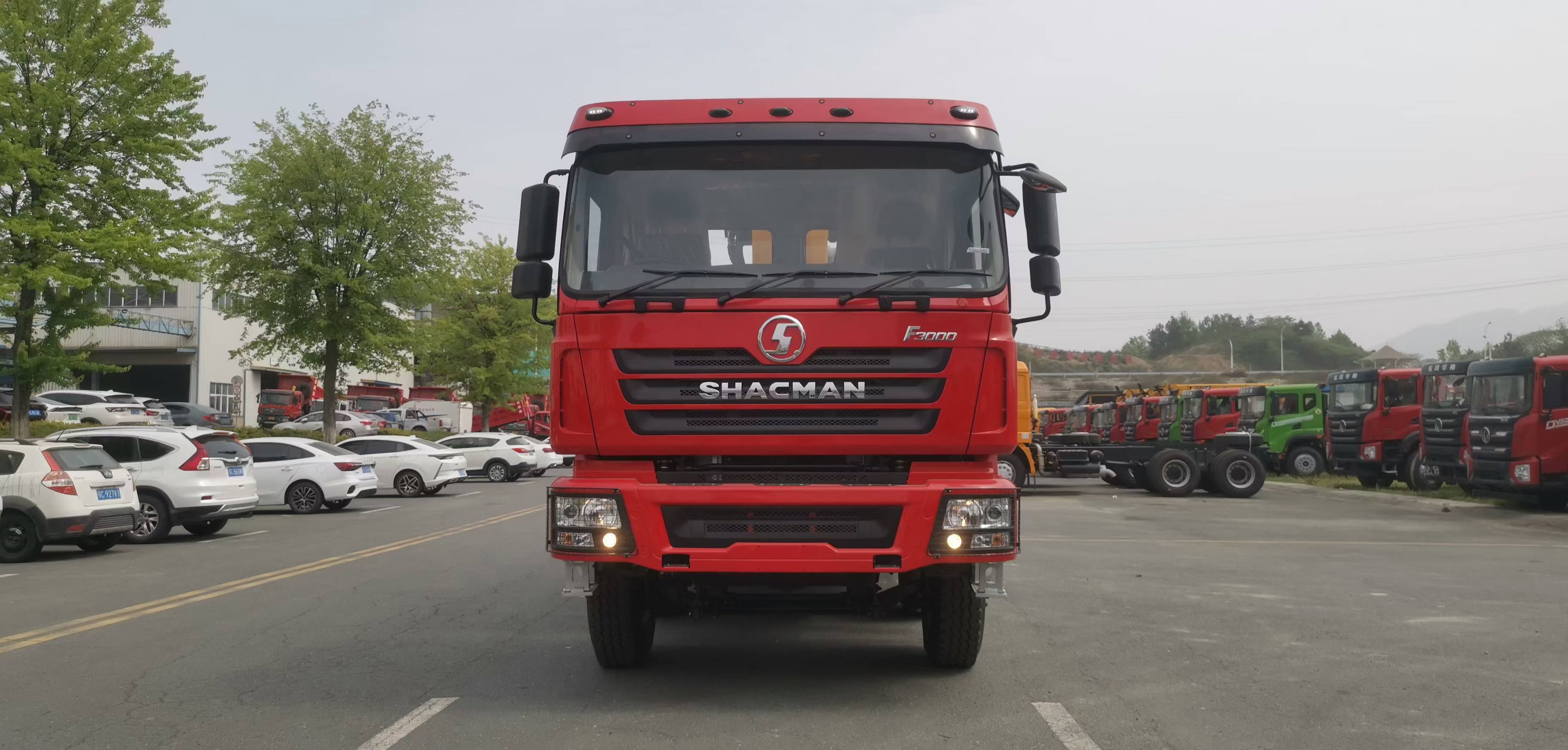 SHACMAN F3000 8 × 4 Truck mounted Crane