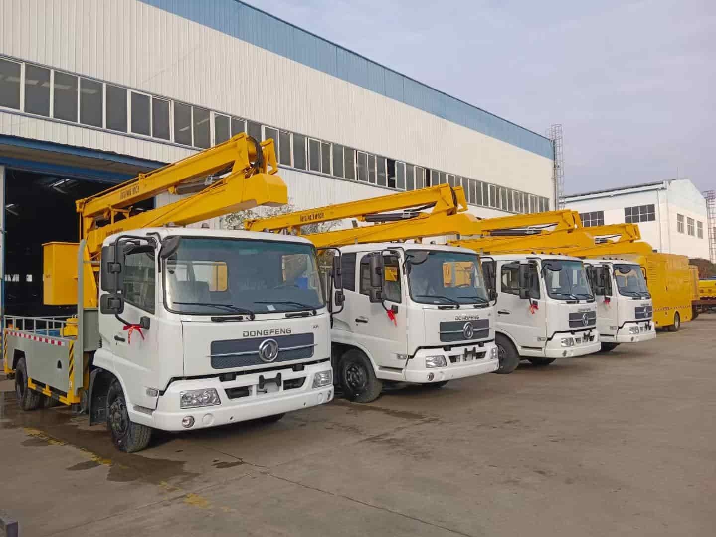 Dongfeng 14-meter articulated aerial work vehicle