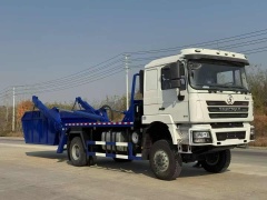 SHACMAN 4×4 detachable container garbage truck