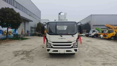Jiangling 16m telescopic boom aerial work vehicle
