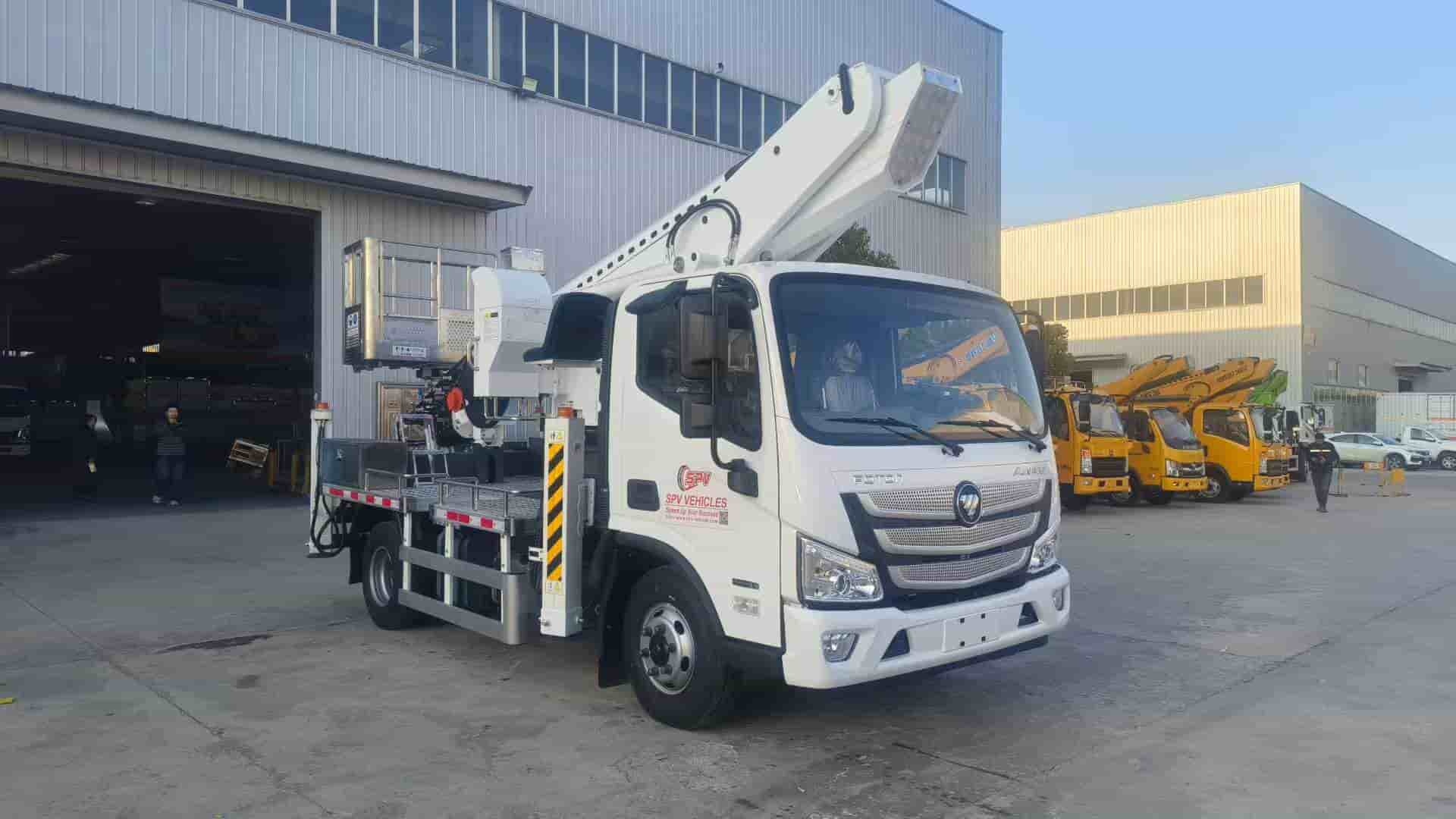 Foton 32 meter straight arm aerial work platform