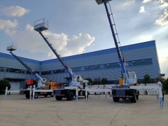 Dongfeng 28 meter telescopic boom aerial work vehicle