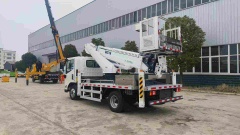 Jiangling 16m telescopic boom aerial work vehicle