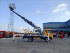 Dongfeng 28 meter telescopic boom aerial work vehicle