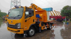 Liuqi 20-meter high-altitude work vehicle with self-unloading function in the cargo box