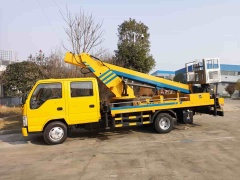 Isuzu 4X2 double cab telescopic arm aerial work platform