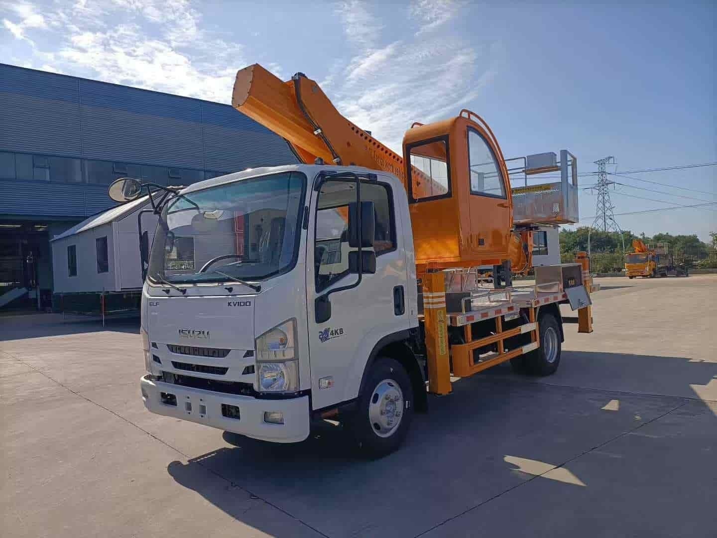 Isuzu 18 meter aerial work vehicle