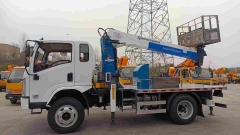 SHACMAN 12 meter three in one aerial work platform