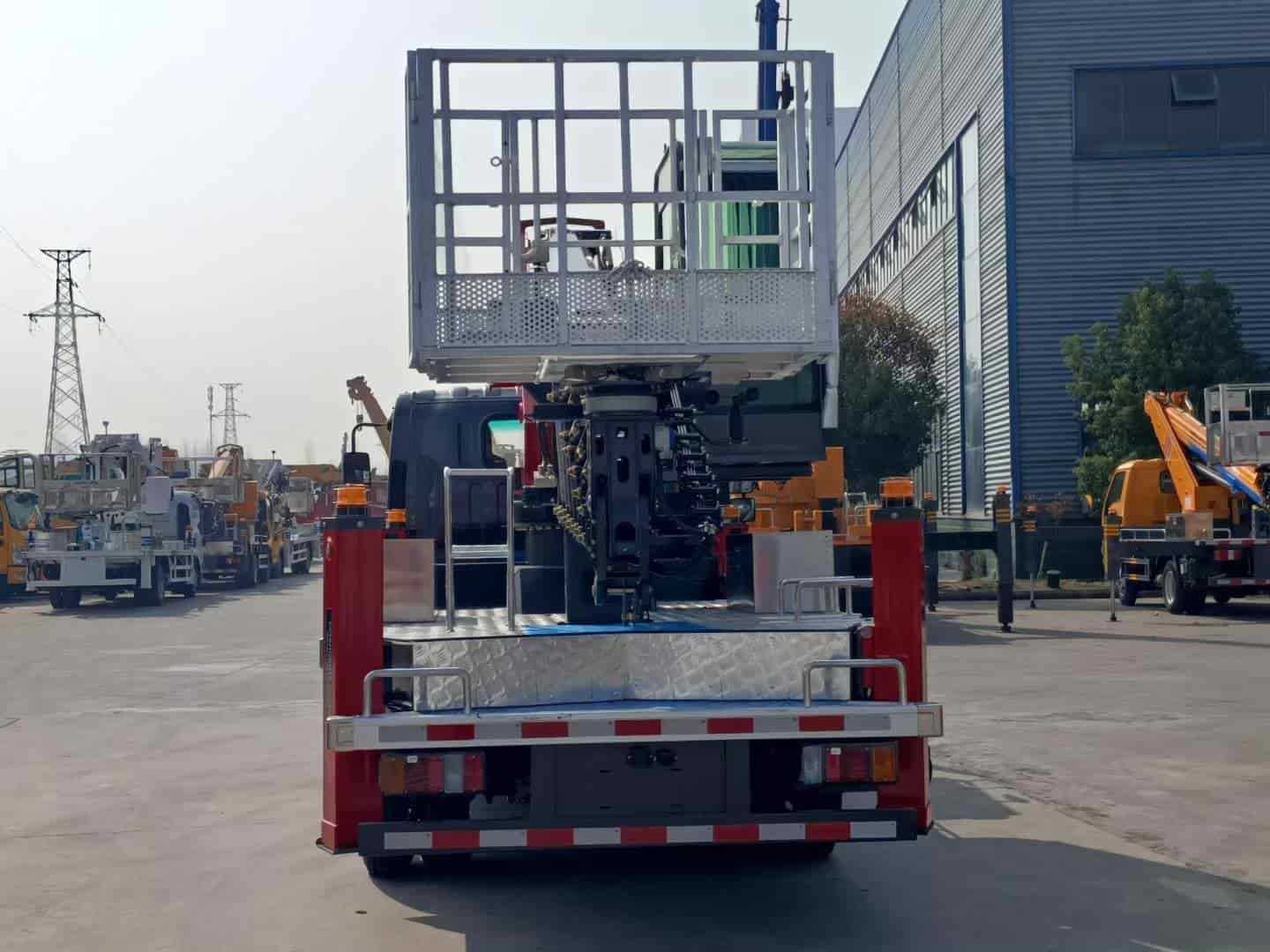Isuzu 30 meter aerial work vehicle