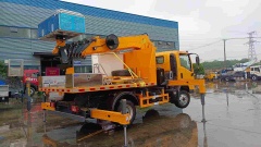 Liuqi 20-meter high-altitude work vehicle with self-unloading function in the cargo box