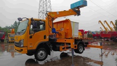 Liuqi 20-meter high-altitude work vehicle with self-unloading function in the cargo box