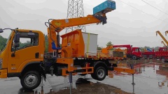 Liuqi 20-meter high-altitude work vehicle with self-unloading function in the cargo box