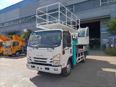 Isuzu 22m large platform aerial work vehicle