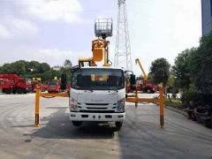 ISUZU 4X2 28 meter telescopic boom aerial work platform