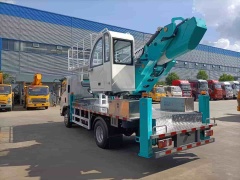 Isuzu 22m large platform aerial work vehicle