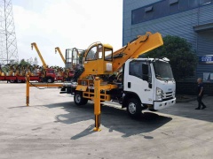 ISUZU 4X2 28 meter telescopic boom aerial work platform