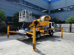 ISUZU 4X2 28 meter telescopic boom aerial work platform