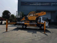 ISUZU 4X2 28 meter telescopic boom aerial work platform