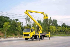 Heavy Truck 16m Folding Arm Aerial Work Platform