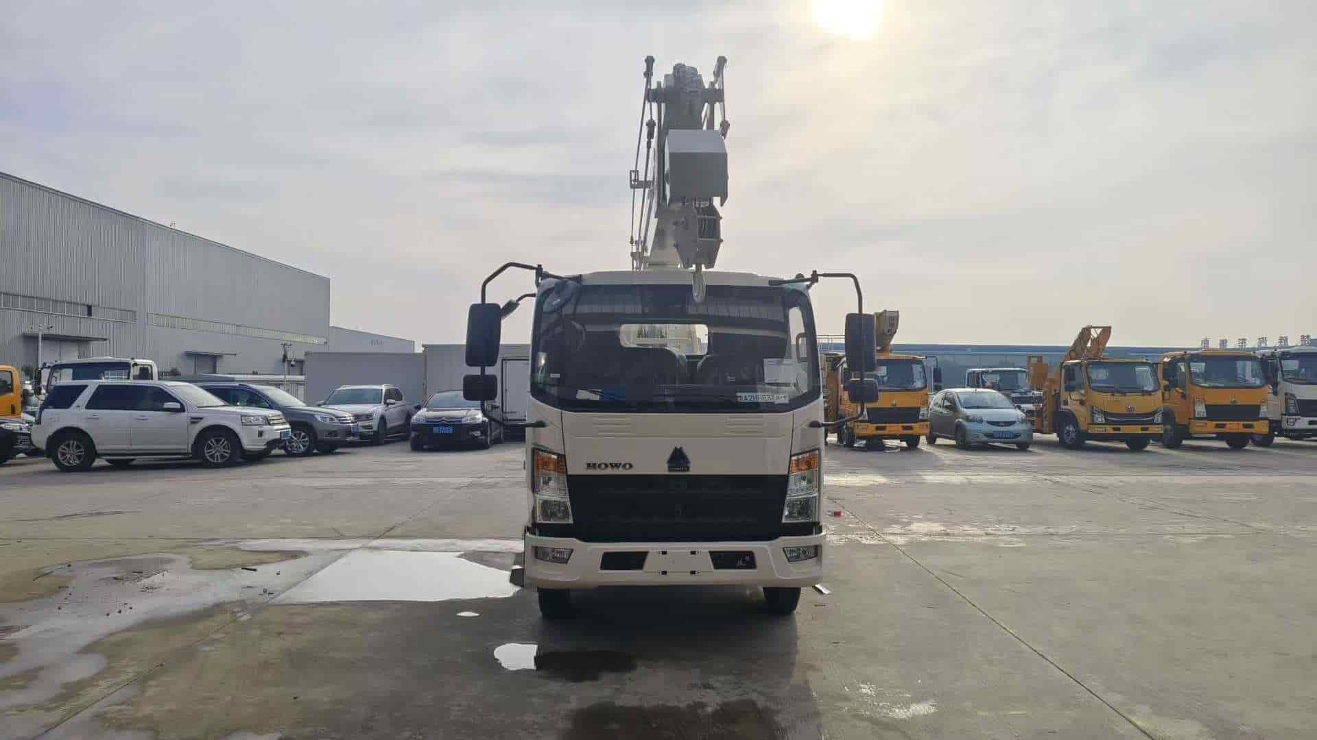 Heavy Truck 16m Folding Arm Aerial Work Platform