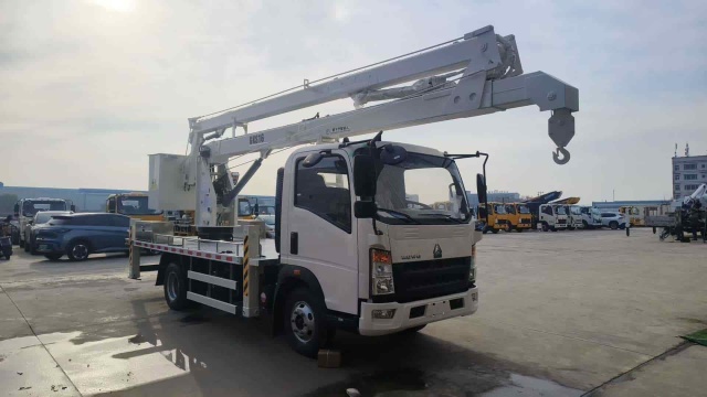 Heavy Truck 16m Folding Arm Aerial Work Platform