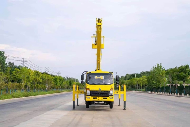 Heavy Truck 16m Folding Arm Aerial Work Platform