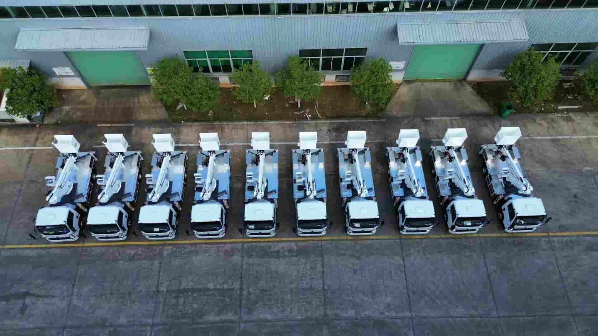 Heavy Truck 14 meter aerial work platform