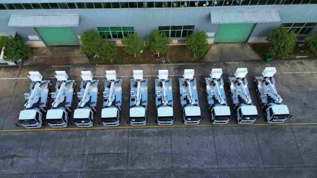 Heavy Truck 14 meter aerial work platform