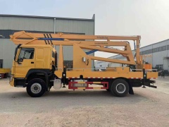 Heavy Duty Truck HOWO 26 meter folding arm aerial work vehicle