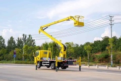 Heavy Truck 16m Folding Arm Aerial Work Platform