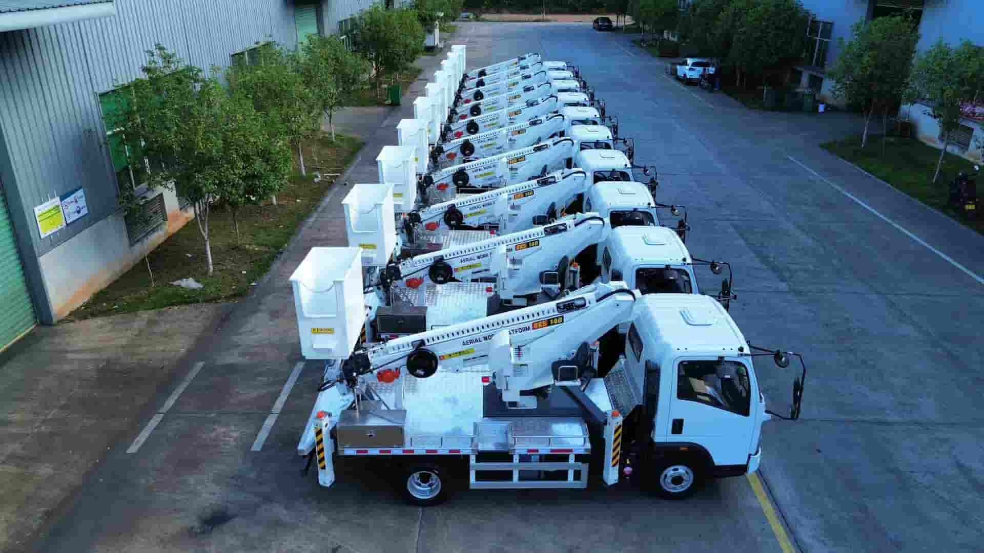 Heavy Truck 14 meter aerial work platform