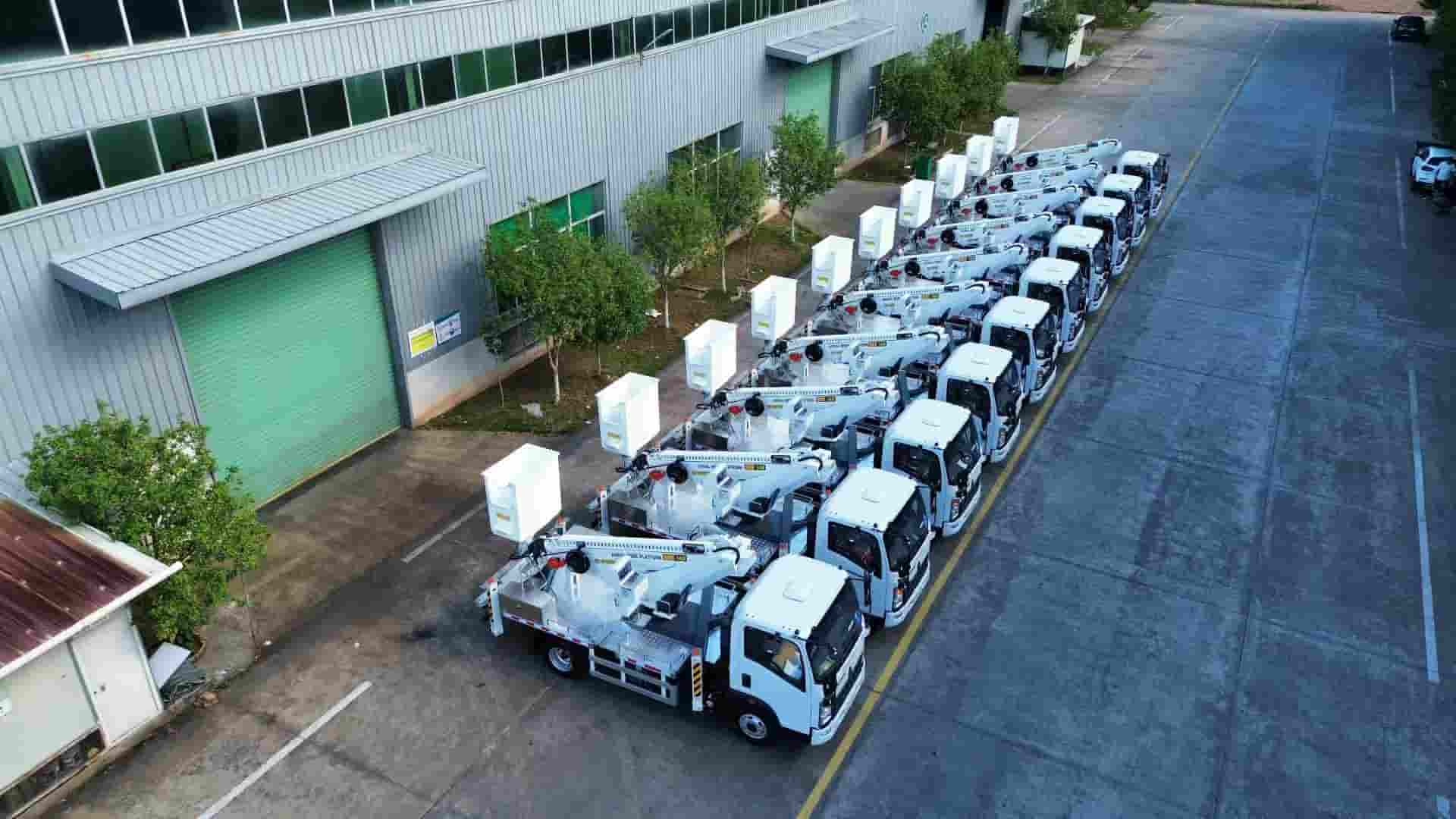 Heavy Truck 14 meter aerial work platform