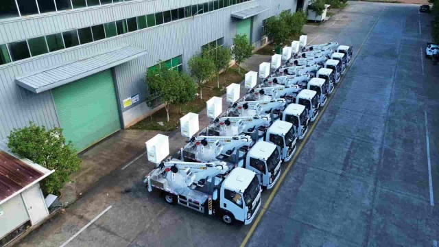 Heavy Truck 14 meter aerial work platform