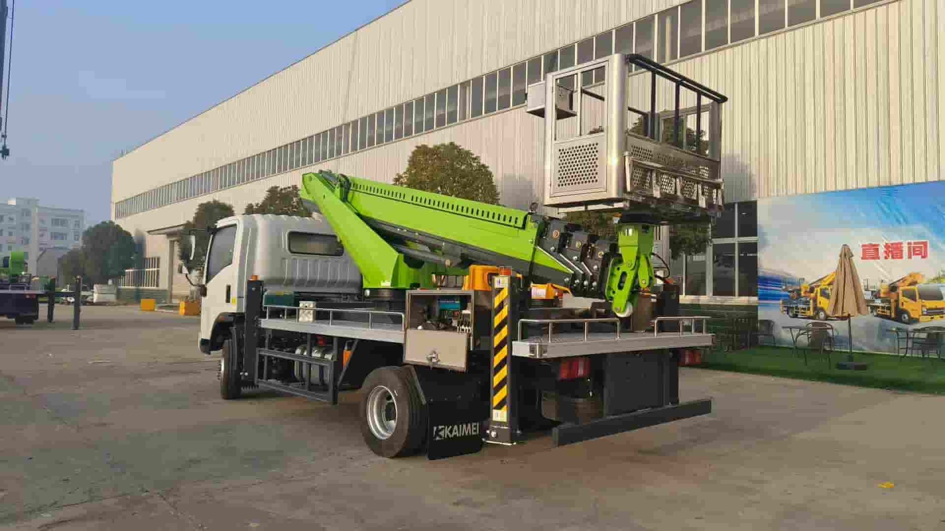 Heavy Duty Truck HOWO 25 meter aerial work vehicle