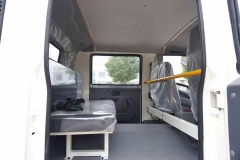 Heavy duty double row refrigerated truck