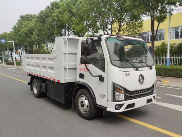 Shacman Zhiyun Pure Electric Dump Garbage Truck
