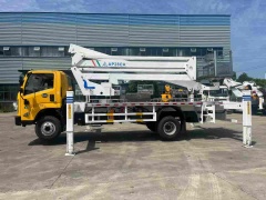 Jiangling 28 meter hybrid arm aerial work vehicle