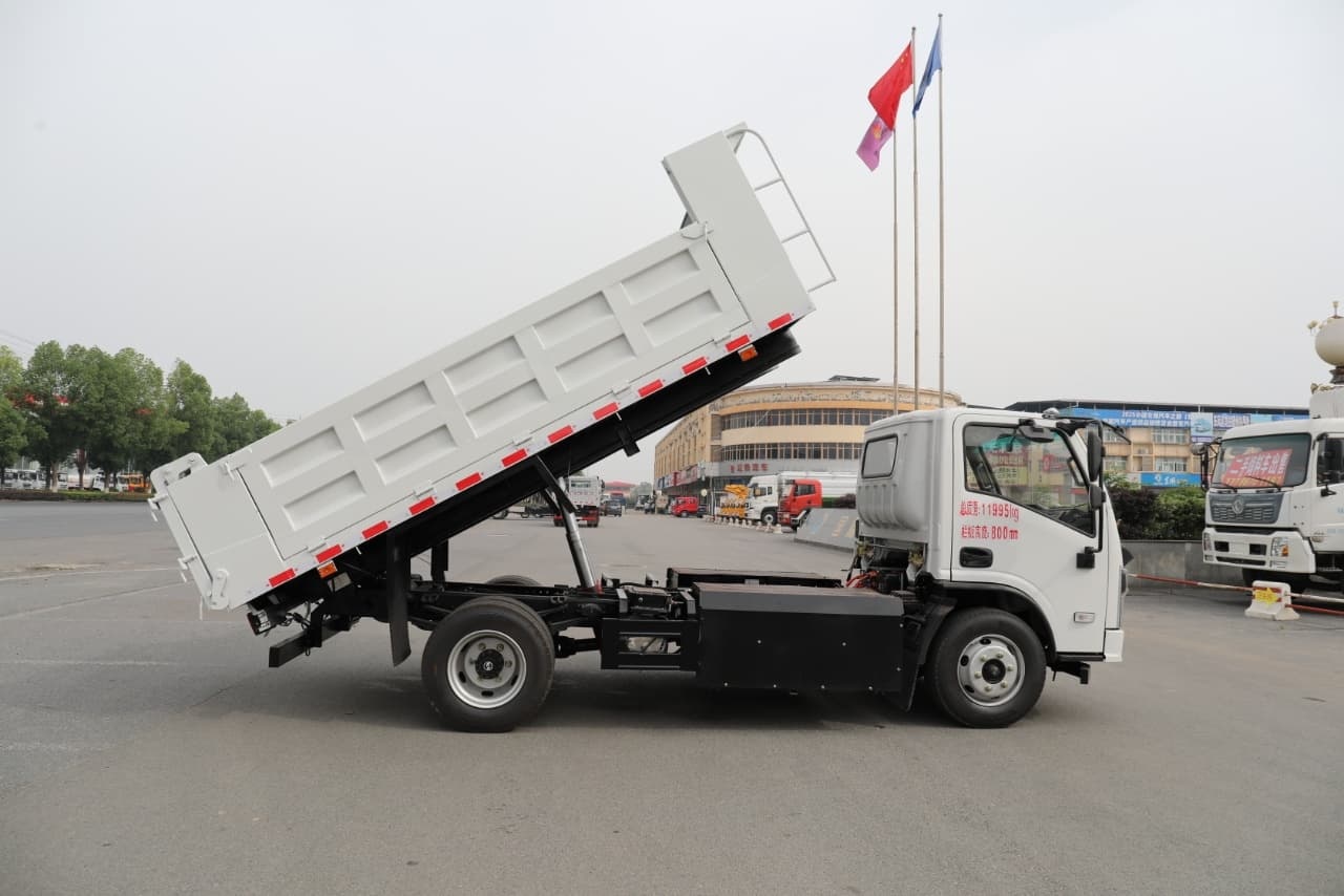 Shacman Zhiyun Pure Electric Dump Garbage Truck