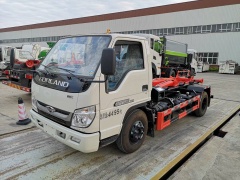 Futian Era 7-ton hook arm garbage truck