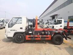 Foton 4X2 3-5 ton hook arm garbage truck