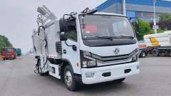 Dongfeng Dorica Side Hanging Bucket Garbage Truck