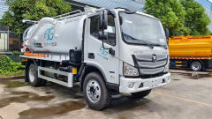 Foton Ouman 8-cubic sewage suction truck