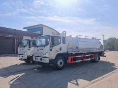 FAW cleaning and suction truck