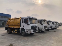 Shacman L3000 4×2 Cleaning and Vacuum Truck