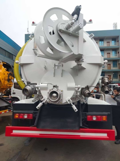 Shacman L3000 Cleaning and Vacuum Truck
